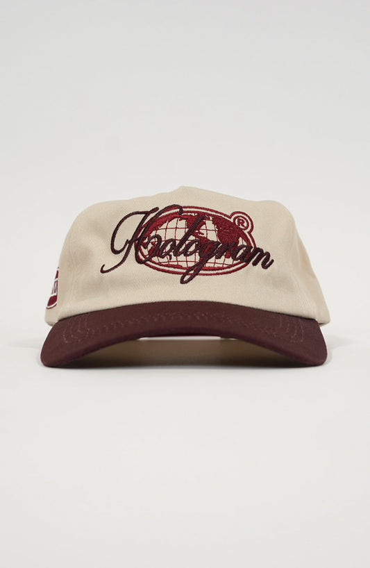 Casquette Culture burgundy
