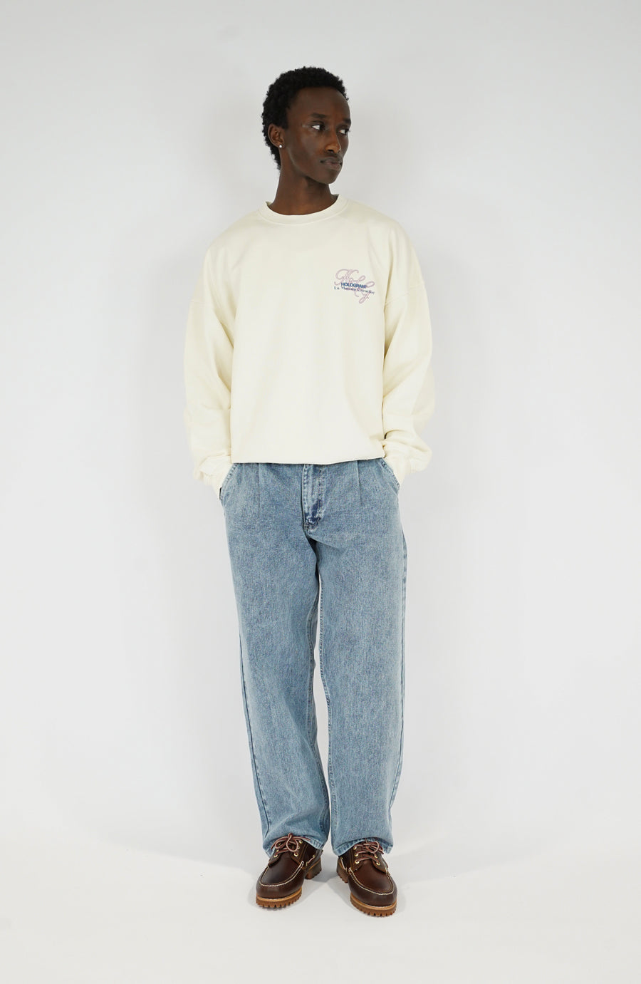 Crewneck Art beige