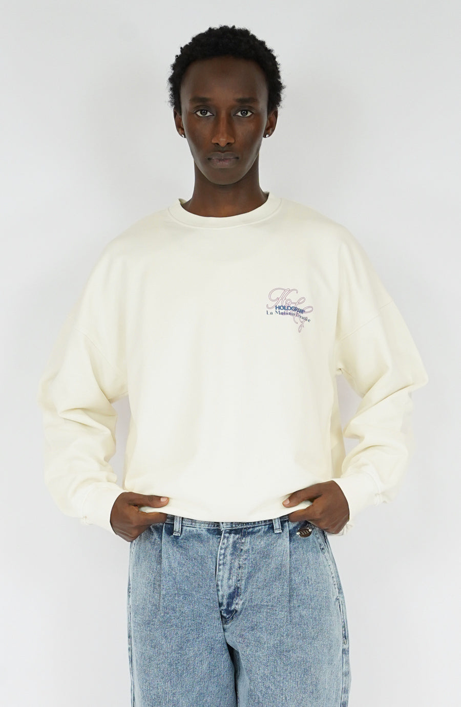 Crewneck Art beige