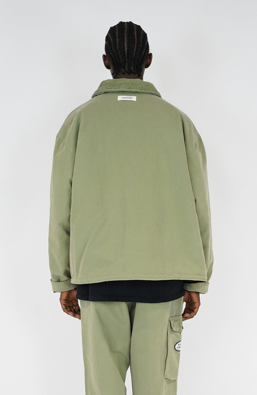 Manteau Layer olive