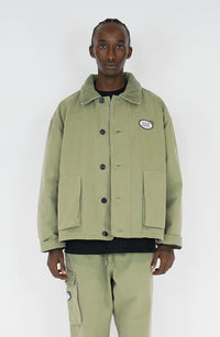 Manteau Layer olive