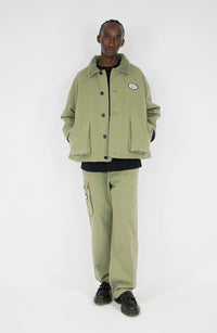 Manteau Layer olive