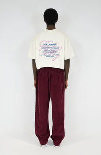 Pantalon Velvet burgundy