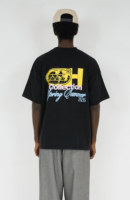 T-shirt Planet black