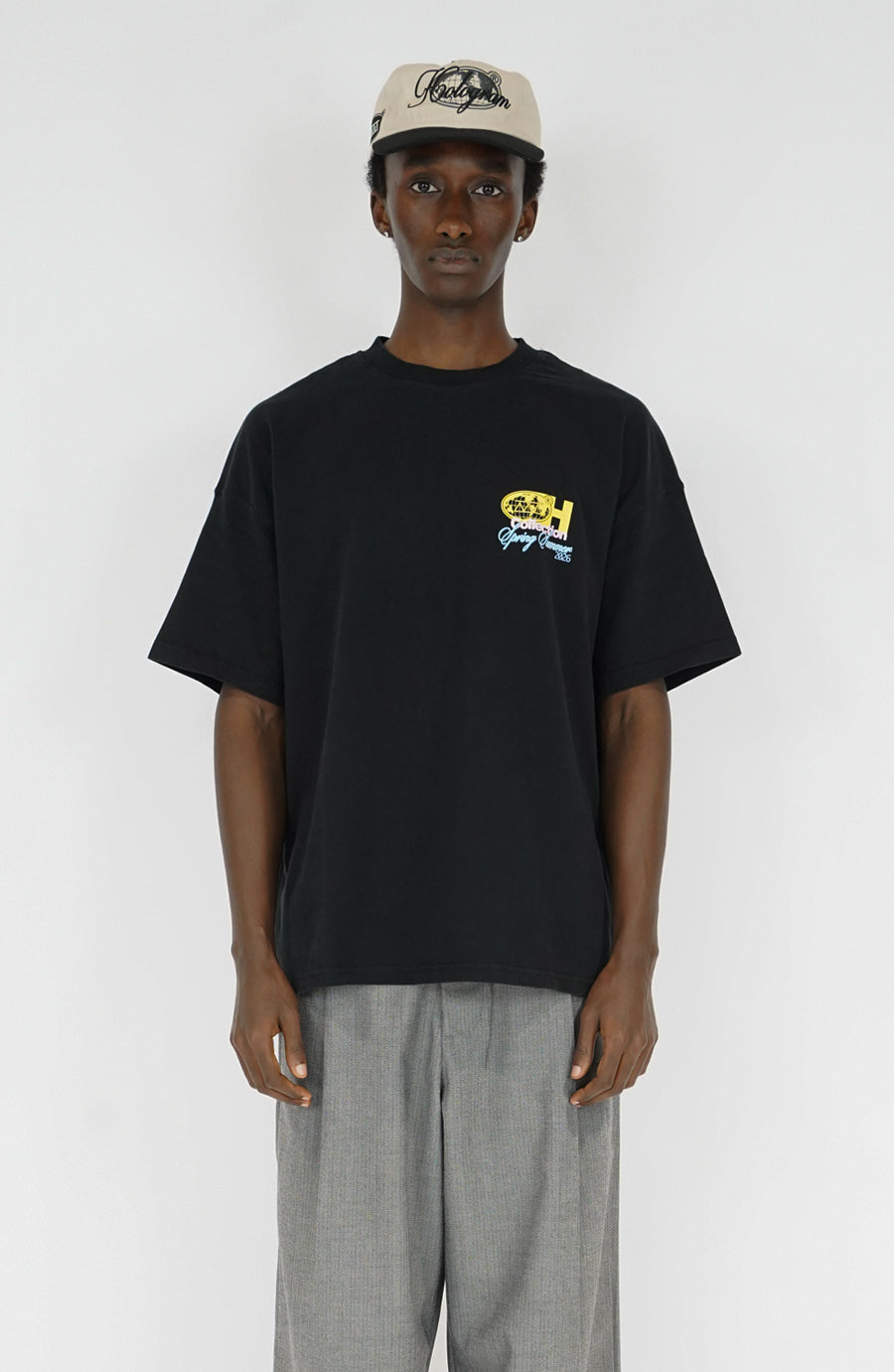 T-shirt Planet black