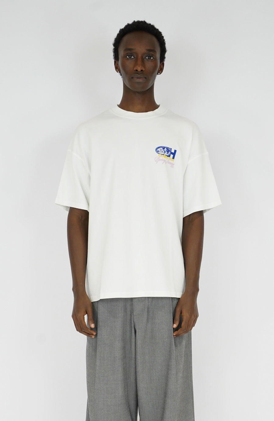 T-shirt Planet white
