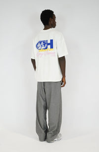 T-shirt Planet white