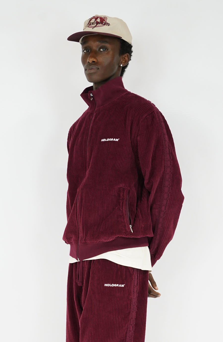Veste Velvet burgundy